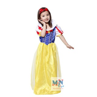 Bộ váy công chúa Bạch Tuyết dáng dài hóa trang Halloween cho bé G-0106