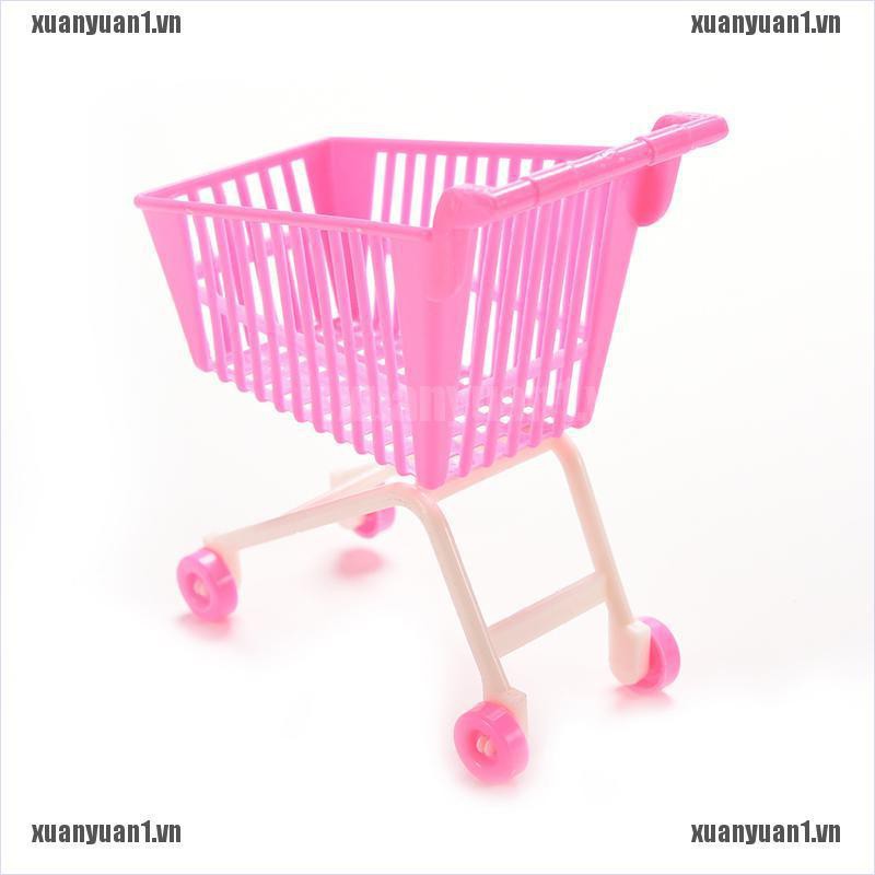 [XUANYUAN1] 1 X Xe Đẩy Mua Sắm Đồ Chơi Cổ Điển Cho Búp Bê Barbie