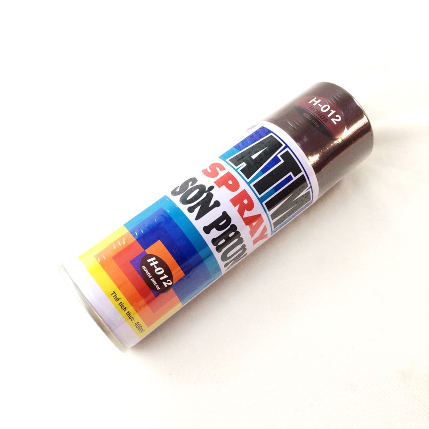 Sơn phun xịt ATM H012 400ml (Màu nho)