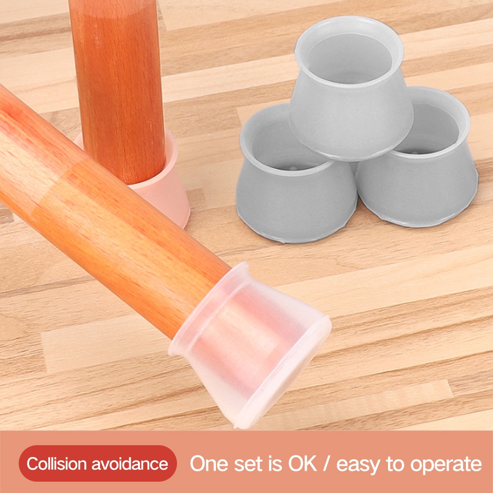 1 Miếng Silicone Bọc Chân Bàn Ghế Chống Trượt