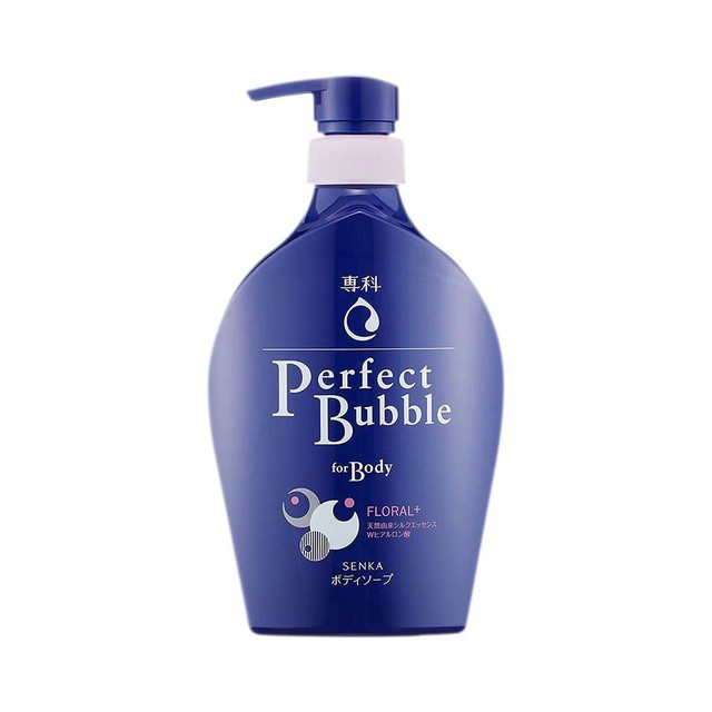 [HB Gift] Sữa tắm dưỡng ẩm hương hoa tươi mát Senka Perfect Bubble for Body Floral Plus n 500ml_13729 | WebRaoVat - webraovat.net.vn