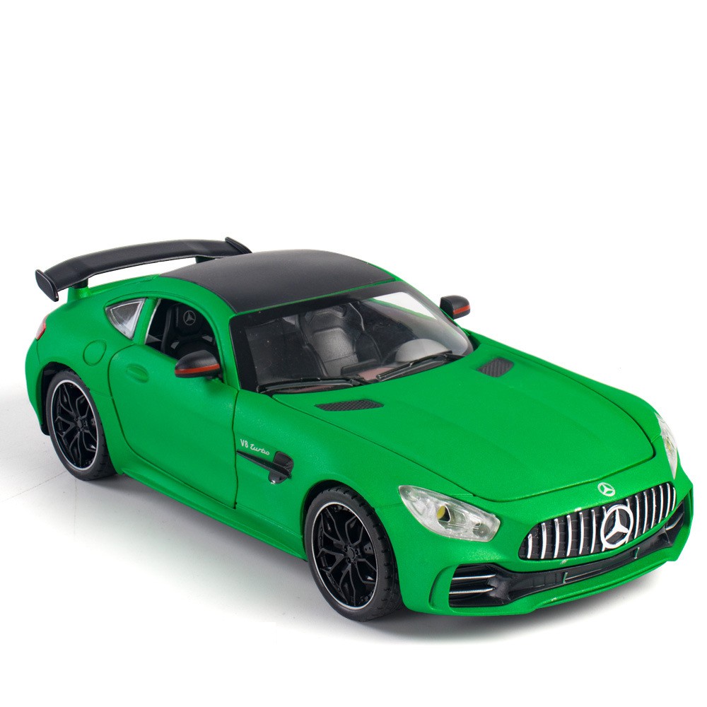 Xe mô hình Mercedes AMG GTR tỉ lệ 1:24 hãng Chezhi chất liệu hợp kim, phong cách thể thao - có hộp đựng