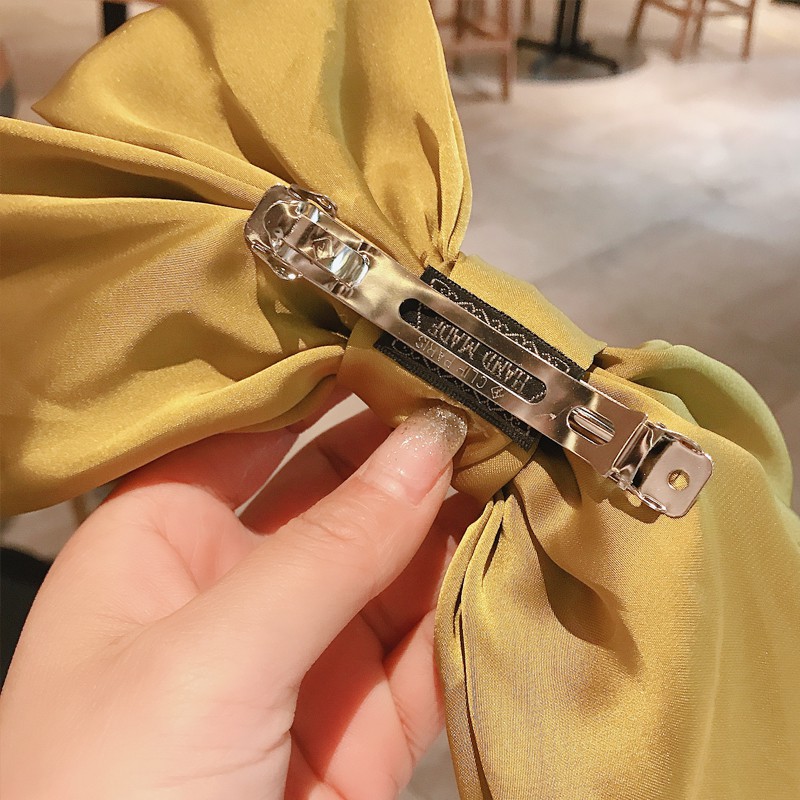 Kẹp Tóc Hình Nơ Ngọt Ngào Phong Cách Hàn Quốc