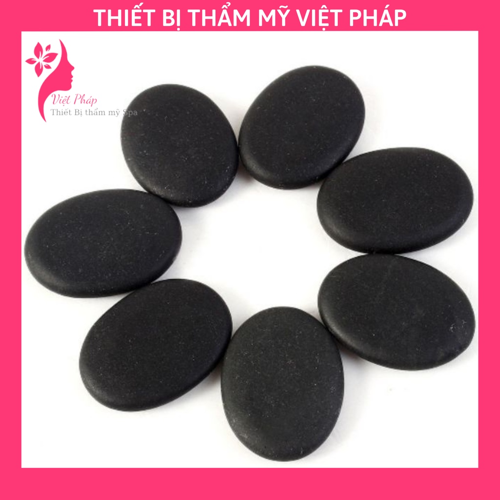 Đá nóng massage oval 8x6 và 8x8cm