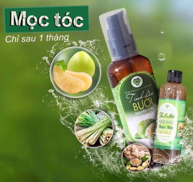 TINH DẦU BƯỞI NGUYÊN CHẤT MẸ KEN 100ML -mọc tóc, phục hồi tóc khô, hư tổn