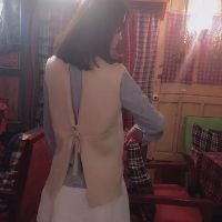 Sét gile len + sơ mi nữ