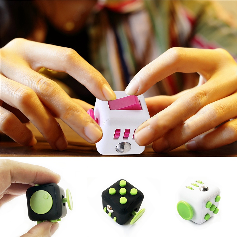 Đồ Chơi Fidget Cube Giúp Giảm Căng Thẳng