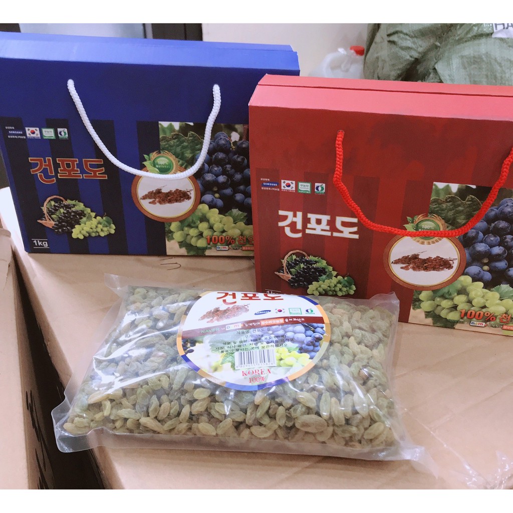[LOẠI NGON] Nho Khô Xanh Không Hạt Chua Ngọt Dễ Ăn | BigBuy360 - bigbuy360.vn