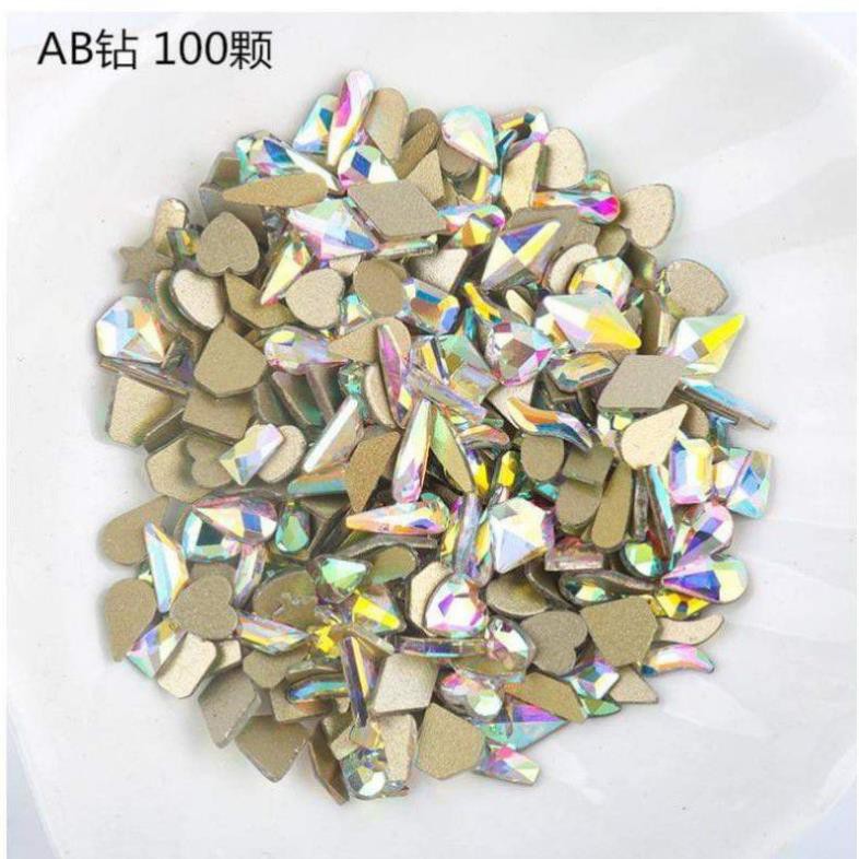 Set 100v đá khối chân bằng giả úc siêu sáng