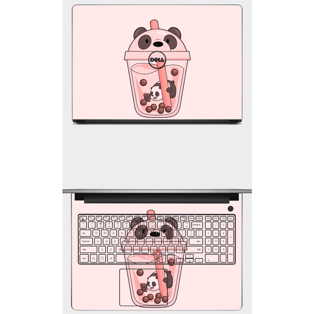 SKIN dán Laptop in hình TRÀ SỮA CUTE. Full các dòng máy: Asus, Acer, Dell, HP,.. In hình theo yêu cầu
