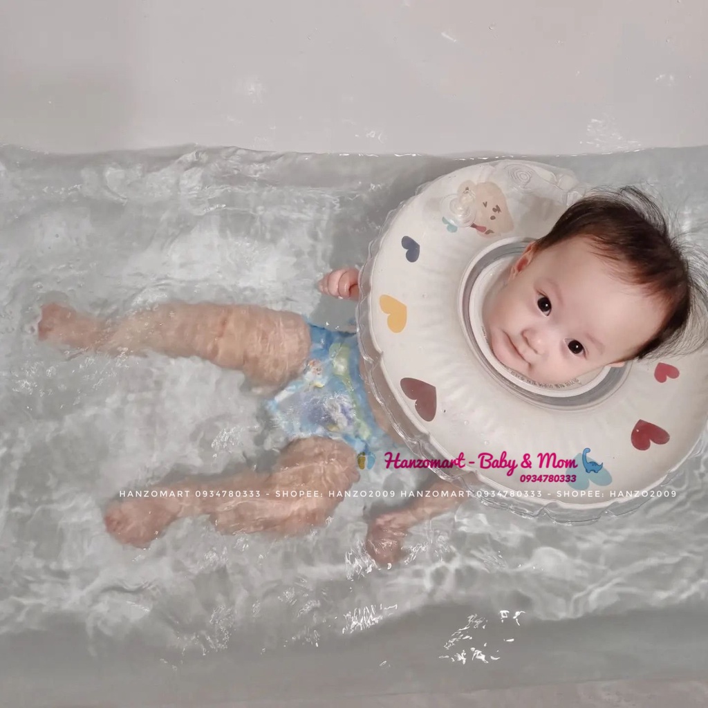 Phao Cổ Tập Bơi Cho Bé, Phao Bơi Đỡ Cổ BAR ROT, Phao Cổ Tập Bơi Chống Lật