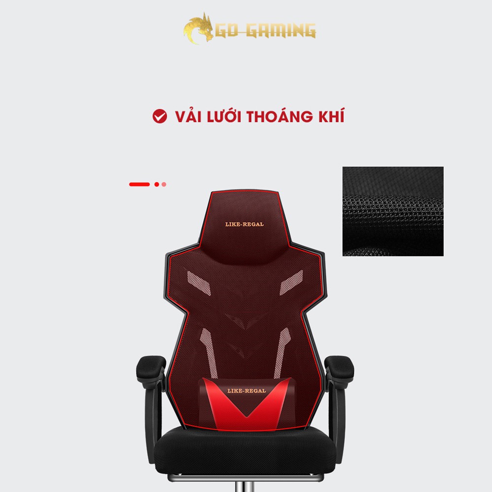 Ghế Gaming, Thiết Kế Công Thái Học GD E-sport Hàng Nhập Khẩu Model GD-01