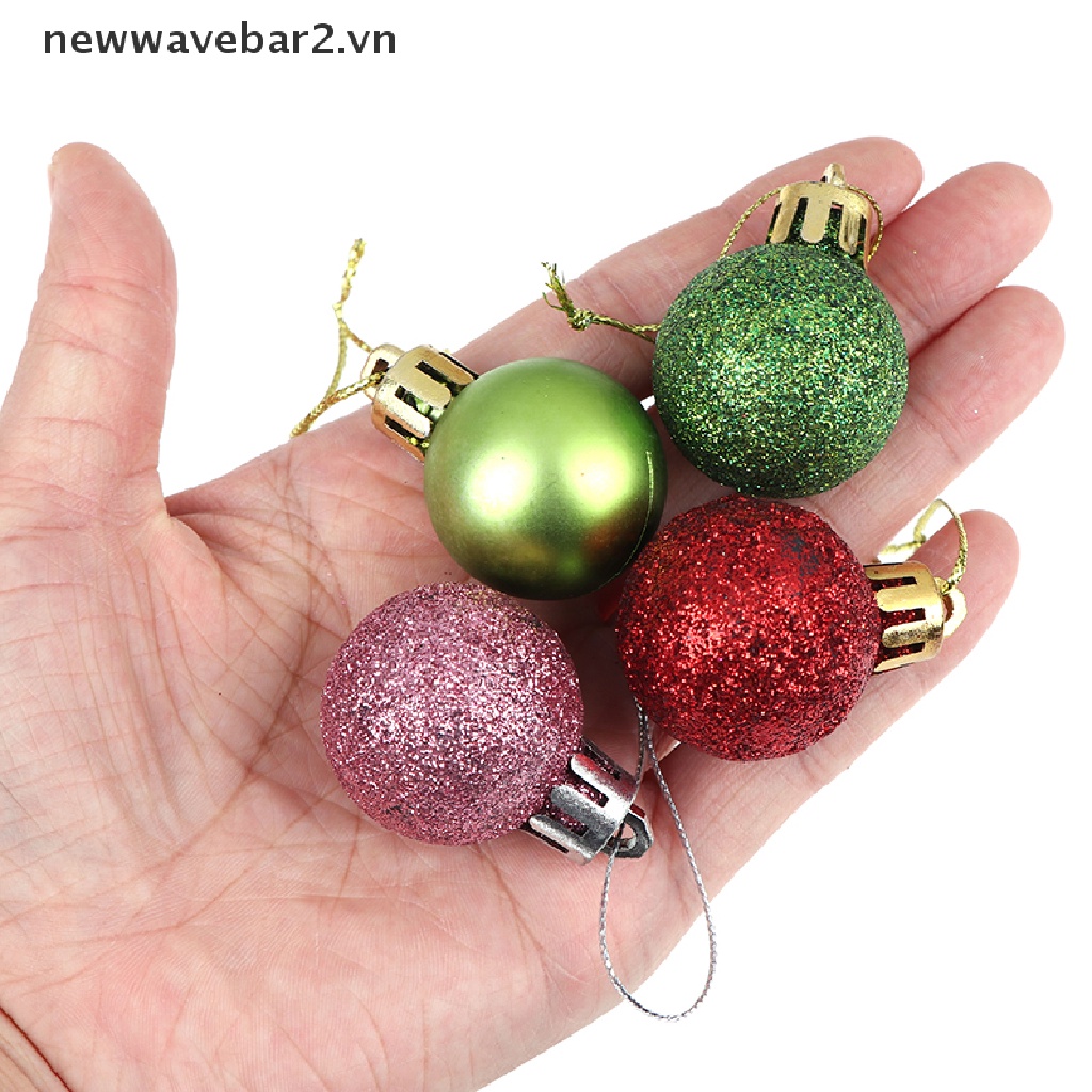 Bộ 24 Trái Cây Trang Trí Giáng Sinh Dễ Thương