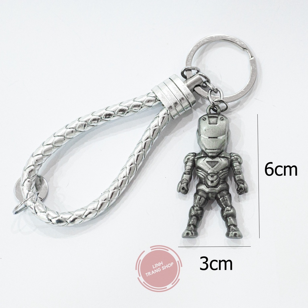 Móc chìa Khoá Hình Người Sắt, Móc Khoá Keychain Người Sắt Cá Tính