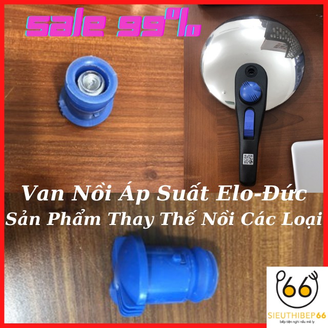 Van Nồi Áp suất Elo 3.2L/6L, Van nồi áp suất đáy từ thay thế cho mọi loại nồi