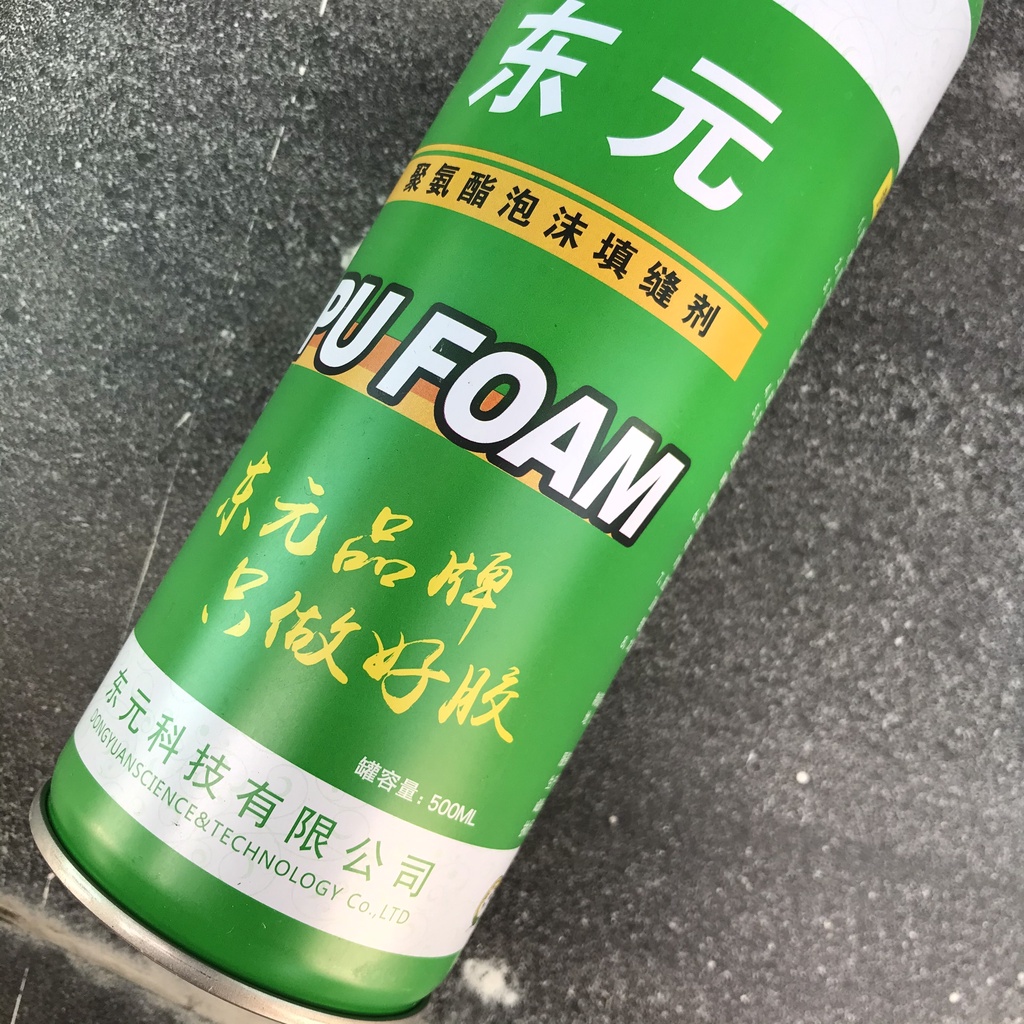 Xốp phun dạng xịt có vòi 500ml PU FOAM - Keo bọt nở