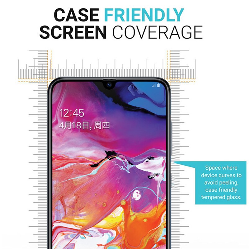 Tempered glass screen protector for Samsung Galaxy A12 A13 A23 A33 A53 A73 A02s A03s A22 A32 A52s A72 A10s A20s A30s A50s A70S A80 A11 A31 A21S A51 A71 M31 M51