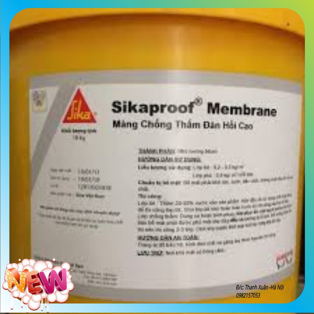 Sika proof Membrane (6kg) - Chống thấm gốc bitum