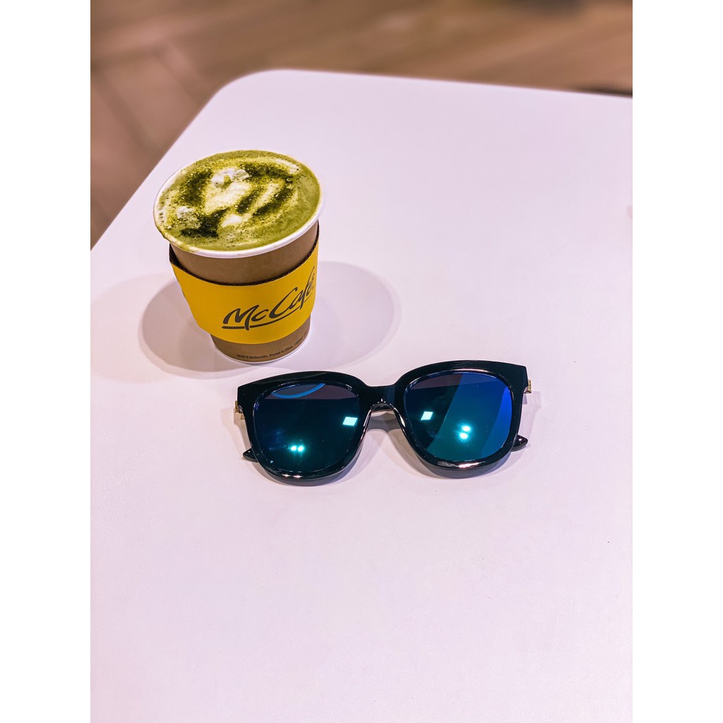 Mắt Kính Thời Trang Gọng Vàng Unisex Nam nữ Phong cách Hàn Quốc - Hazo