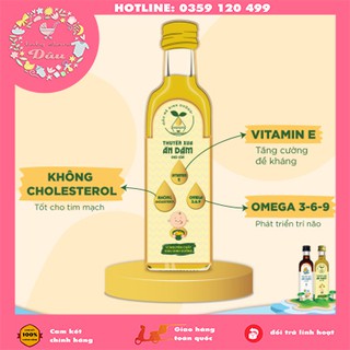 Dầu Mè ăn dặm cho bé Thuyền Xưa - chai 65ml