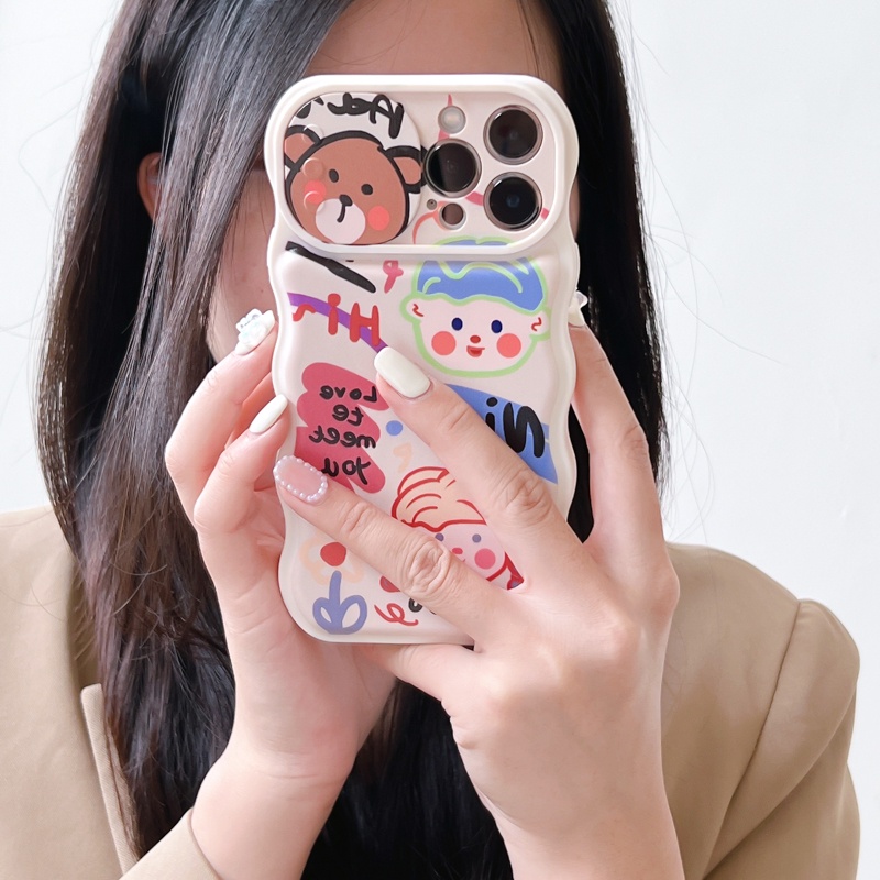 Ốp Điện Thoại Silicon Mềm Có Đệm Khí Họa Tiết Chấm Bi Cho iPhone 12 13 11 PRO MAX XR 11 12 PRO X XS MAX