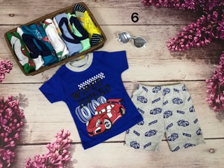 Combo Bộ thun borip bé trai