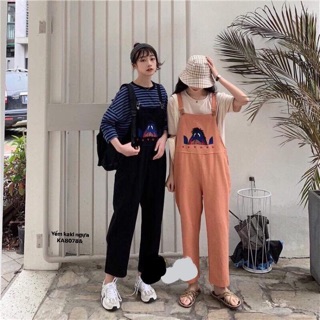 Quần yếm kaki thêu ngựa (KA)