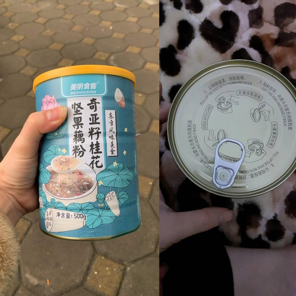 Bột Củ Sen Mix Hạt chia, Giảm Cân, Ăn Kiêng, Dưỡng Nhan hiệu Meizoushike