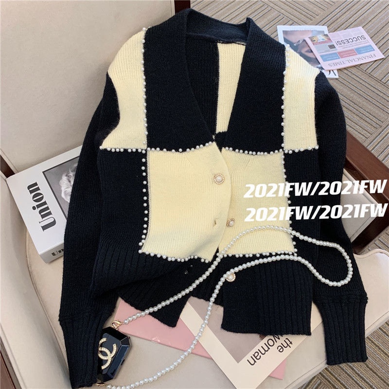 Áo Khoác Cardigan Dệt Kim Thiết Kế Mới Xinh Xắn Thời Trang Dành Cho Nữ
