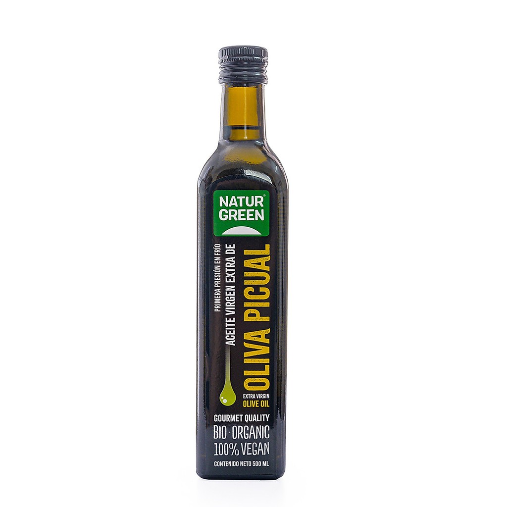 Dầu Oliu Nguyên Chất Hữu Cơ NaturGreen Organic Olive Oil 500ml