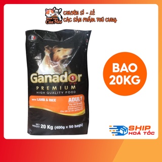 Thức ăn hạt khô ganador cho chó lớn - vị cừu và gạo