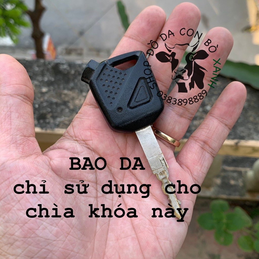 Bao Da Chìa Khóa Tìm Xe Honda Airblade, SH, SH Mode, PCX, Air Blade 2011-2015 handmade da thật