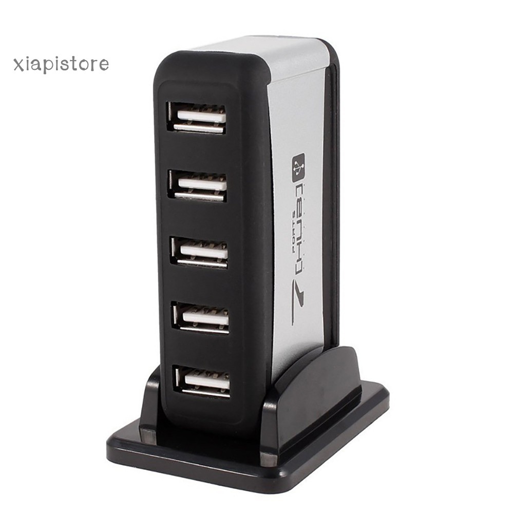 Bộ Chia 7 Cổng USB 2.0 Tốc Độ Cao 50cm 5V Cho PC / Laptop
