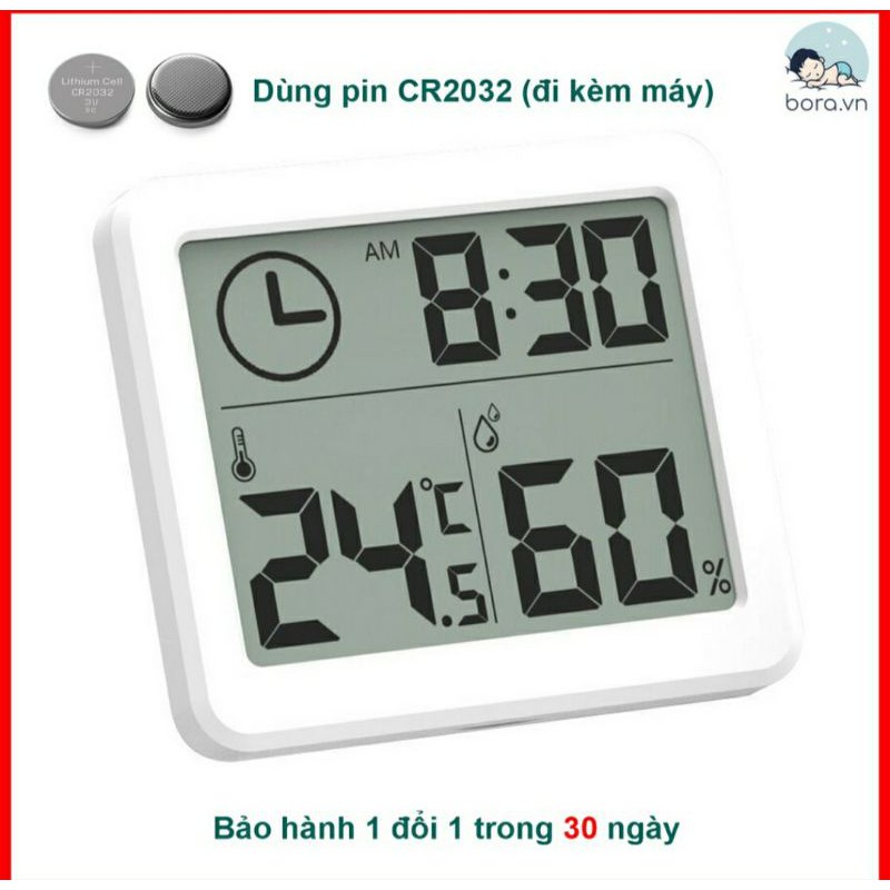 Nhiệt ẩm kế điện tử 3 in 1 ( nhỏ gọn , chính xác )