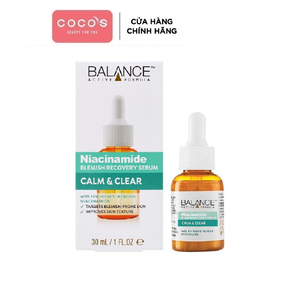 Tinh chất Dưỡng Da Balance Active Formula 30ml (VitaminC/Hyaluronic/Snake Vemon/Collagen/Dragon Blood)