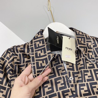 Sơ mi Fendi đá cổ ( ảnh thật)
