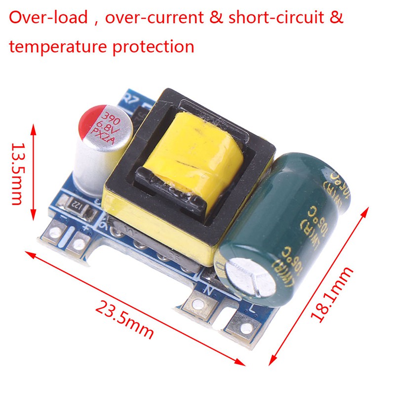 Bảng Mạch Chuyển Đổi Nguồn Điện Ac-dc 110v 120v 220v 230v Sang 5v 700ma