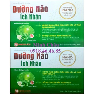 Dưỡng não ích nhân hỗ trợ tăng cường tuần hoàn não