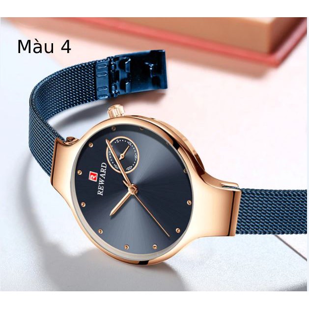 Đồng hồ nữ Reward - Đẹp tuyệt vời (Màu Tím,Màu đen) - Nhập khẩu xịn - Đồng hồ thời trang