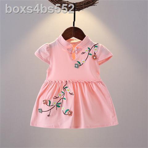 56 tháng váy trẻ em bé gái 1-2 tuổi công chúa đầm Hanfu mùa hè