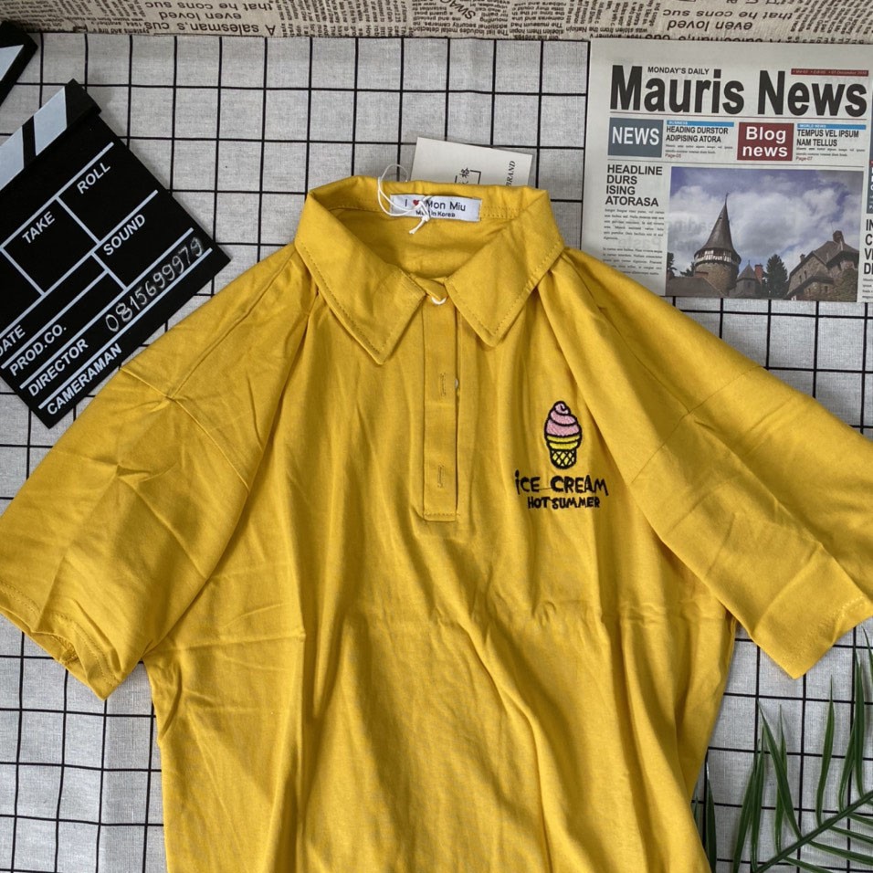 Áo Polo thun nam nữ 2 hand ngắn tay Unisex siêu xinh [ UNISEX + ẢNH THẬT ]