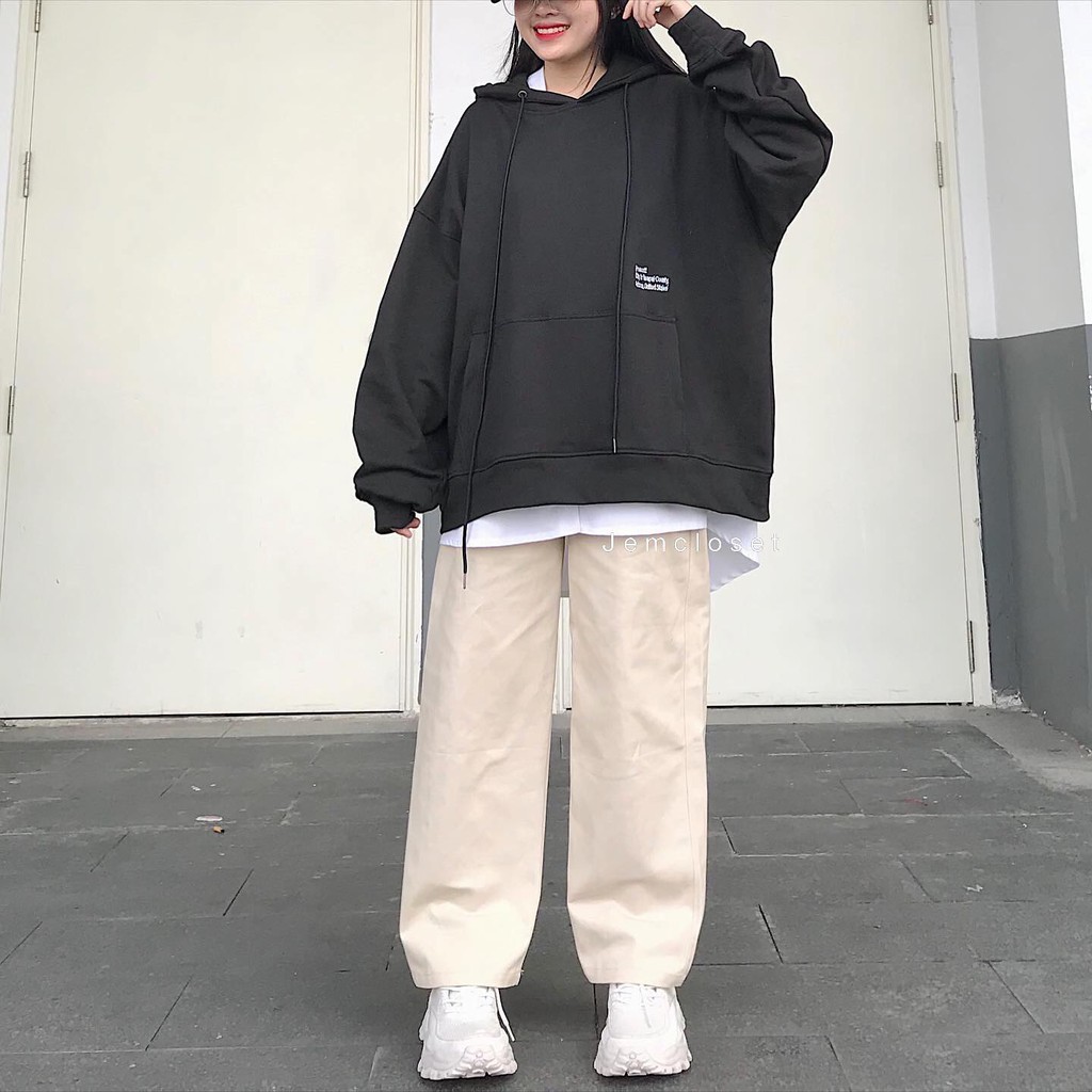 Áo Hoodie nữ form rộng Prescott - 1755 | BigBuy360 - bigbuy360.vn