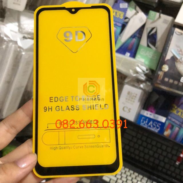 Kính cường lực 5D Oppo Realme C2/Realme C2 2020/Realme 3i Full Màn Full keo