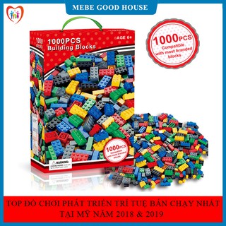 Bộ xếp hình LEGO `1000 chi tiết cho bé, chất liệu cao cấp an toàn, giúp kích thích tư duy và sáng tạo cho bé