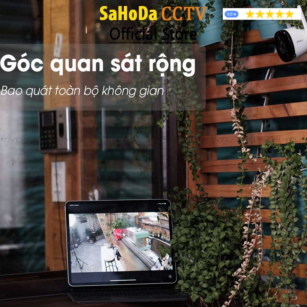 Camera Imou ngoài trời, Camera IP wifi Imou dạng thân ống F22P/F42P độ phân giải 2Mp/4Mp hàng chính hãng