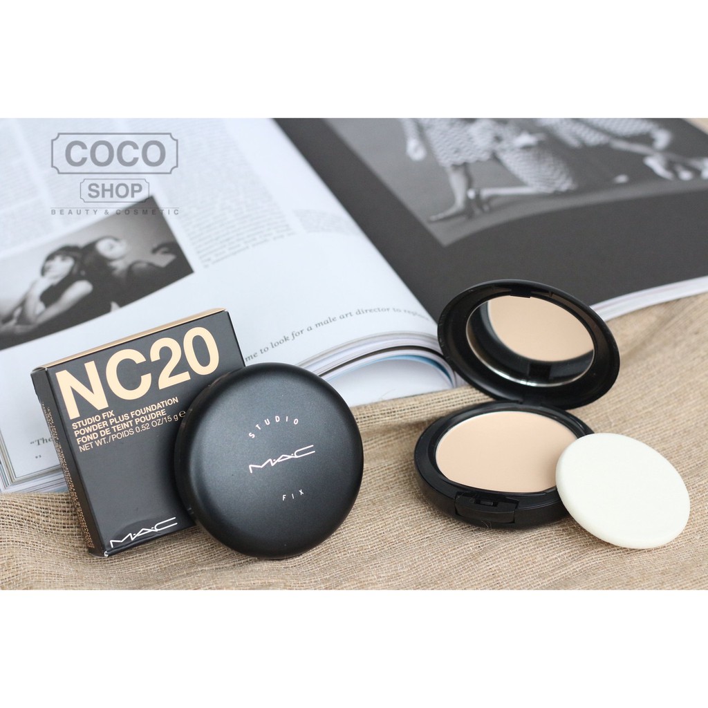 Phấn Phủ MAC Studio Fix Powder Plus Foundation-[Coco Shop]