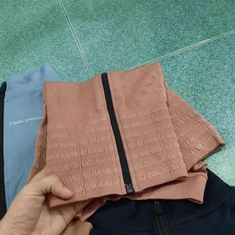 Áo Khoác Lửng Nữ Mẫu Mới Hàng Quảng Châu. Áo Khoác Nữ Croptop Cao Cấp [Gym Lửng 22]