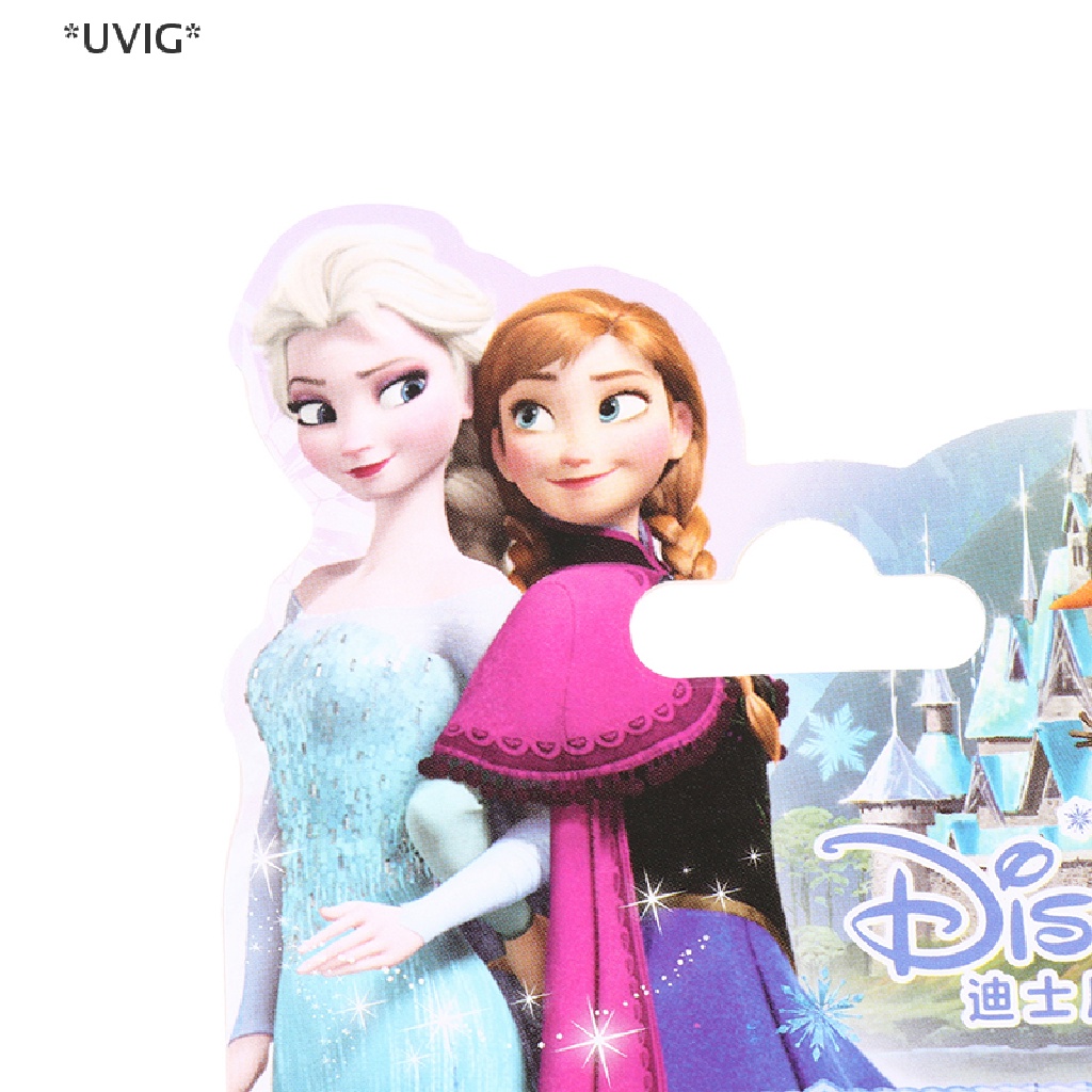 [[UVIG]] Frozen 3D Cartoon Nail Stickers Snow White Children's Baby Nail Stickers [Hot Sell]