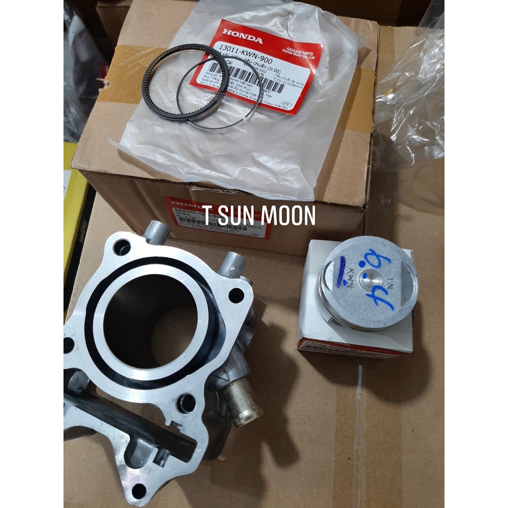 bộ hơi SH 125 ab 125 lead 125 sh mode 125 pcx 125  xy lanh pittong xéc măng honda