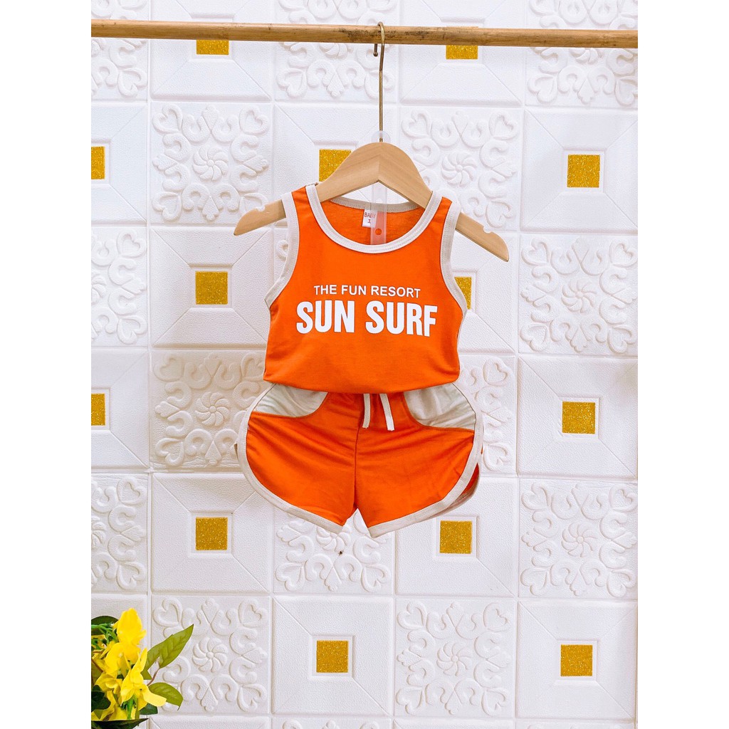 bộ 3 lỗ sun siêu xinh cho bé ngày hè